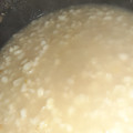 El cooksnap de Vanina Á Giménez cuando hizo Mazamorra criolla.