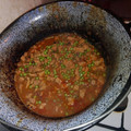 Noémi Kőszegi Cooksnap-ja, amikor elkészítette a(z) Zöldborsós bográcsragu receptet.