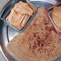 Nisha parmar's cooksnap of when they made Namak Mirch Paratha.