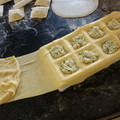 El cooksnap de Nancy Capu cuando hizo Masa para sorrentinos o raviolones (tercera y ultima parte).
