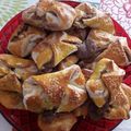 Cooksnap από Dimitris Mou στη συνταγή Κρουασανάκια με σιμιγδαλόκρεμα