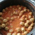 El cooksnap de Roxana Pirrotti cuando hizo Malfattis (ñoquis de espinacas y ricota)y salsa con sachichas.