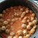 El cooksnap de Roxana Pirrotti cuando hizo Malfattis (ñoquis de espinacas y ricota)y salsa con sachichas.