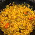 El cooksnap de Teresa Muelas García cuando hizo Fideuá de costillejas y verdura.