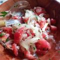 El cooksnap de Maria Paz Dominguez/ @pacitamama en instagram cuando hizo Ensalada chilena.