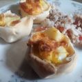 El cooksnap de Ivone 😊😚 cuando hizo Canastas de Paleta y queso.