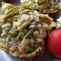 El cooksnap de Lorena Bertoni 😋 cuando hizo Mi ensalada con piña, manzana y pollo.