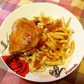 Cooksnap από 𝒳𝓇𝓊𝓈𝑜𝓊𝓁𝒶 𝒦𝑜𝓃𝓉𝑜𝓅𝑜𝓊𝓁𝑜𝓊 στη συνταγή Ντόπιο κοτόπουλο κοκκινιστό με σκιουφιχτά!!