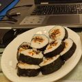Vonny Susanti's cooksnap of when they made Japanese Colorful Roll Sushi.