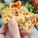 Cooksnap của Nhà Vân khi họ làm theo món Bánh quy phomai giòn tan (Cheese crackers)