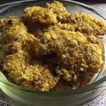 Sipos Éva Cooksnap-ja, amikor elkészítette a(z) Mézes-mustáros csirkemell kukoricapehely bundában receptet.