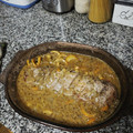 El cooksnap de Cristian. cuando hizo Solomillo de cerdo con salsa.