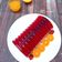 Cooksnap dari Erlina untuk resep Puding Naga Lapis Santan Saus Jeruk