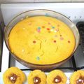 El cooksnap de Ayelén Macri cuando hizo Budín de harina de maíz.