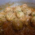 Fatima Rais's cooksnap of when they made Beef kofta curry/Meat Balls.