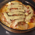 El cooksnap de noor cuando hizo Pechuga rellena a la italiana.