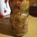 El cooksnap de Cintia Peralta cuando hizo Berenjenas al escabeche.