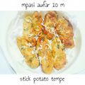 Cooksnap dari Dewinialas untuk resep Stick kentang tempe MPASI 10m+