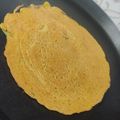 Poonam Jain का कुकस्नैप जब उन्होंने आलू प्याज़ का चीला (aloo pyaz lka cheela recipe in Hindi) बनाया था।