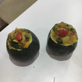 El cooksnap de Maria Victoria cuando hizo Calabacines rellenos de verdura y atún.