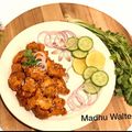 Madhu Walter का कुकस्नैप जब उन्होंने क्रिस्पी चिकन फ्राई बनाया था।