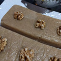 El cooksnap de montse recasens mansilla cuando hizo Turrón de nata y nueces saludable.