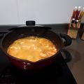 El cooksnap de Sonia cuando hizo Sepia con patatas.