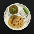 Ushma Vaishnav's cooksnap of when they made આલુ પાલક (Aloo Palak Recipe In Gujarati).