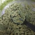 El cooksnap de María Delgado cuando hizo Spaghetti al cilantro.