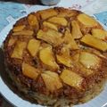 El cooksnap de Caro Mizrahi cuando hizo Tarta invertida de manzana.