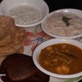  Chef Richa pathak. का कुकस्नैप जब उन्होंने करवा चौथ की थाली (karwachaut ki thali recipe in Hindi) बनाया था।