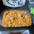 El cooksnap de Mire Sinmas cuando hizo Arroz con conejo y setas con Thermomix.