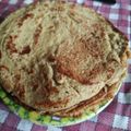 El cooksnap de Carla Alvarado cuando hizo ¡Panqueques americanos de plátano!.