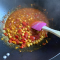 El cooksnap de Elia Ramirez cuando hizo Chana masala (curry de garbanzos).