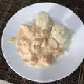 El cooksnap de Inés Zeballos cuando hizo Simil “Strogonoff” de pollo rapidísimo!.