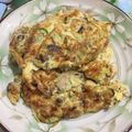 Michelle Lee 的 蚵仔蔥花蛋 cooksnap
