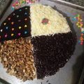 Cooksnap dari Adisty Retno Sastrosoemarto untuk resep Bolu Jadul Kukus, Topping Nougat & Coklat