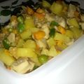 Deezah Sulaiman Omar's cooksnap of when they made Irish potatoes with fish and vegetables.