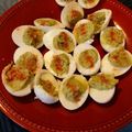 Salty83's cooksnap of when they made Paleo Avocado Deviled Eggs.