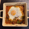El cooksnap de Charo Cortés cuando hizo Huevos a la flamenca.