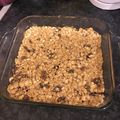 Christie's cooksnap of when they made Peanut butter flapjacks.