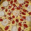 Cooksnap de IsaSand sur la recette Quiche au jambon et tomates cerises