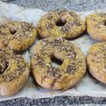 El cooksnap de Alicia Noel cuando hizo Bagels integrales.