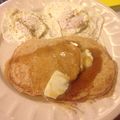 Rebecca Walker's cooksnap of when they made Dad's Famous Buttermilk Pancakes.