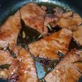 El cooksnap de Jorge Perez cuando hizo Chuletas de cerdo ahumadas a la coca cola.