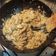 El cooksnap de Valen cuando hizo Fideos con crema de champiñones..