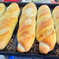 El cooksnap de Clara Autalan cuando hizo Pan Baguette.