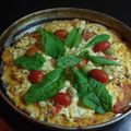 El cooksnap de Mariela Belen cuando hizo Pizza con harina de arroz🍕.