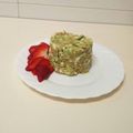 El cooksnap de Silvias cuando hizo Tartar de aguacate con salmón ahumado y queso de burgos.