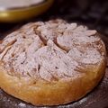 El cooksnap de Patricia cuando hizo Tarta invertida de manzanas 🍎 sin tacc/ sin gluten.